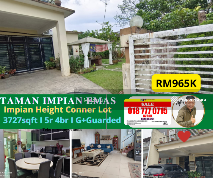 Taman Impian Emas, Johor Bahru, No. 55, Jalan Impian Emas 5/1, Taman