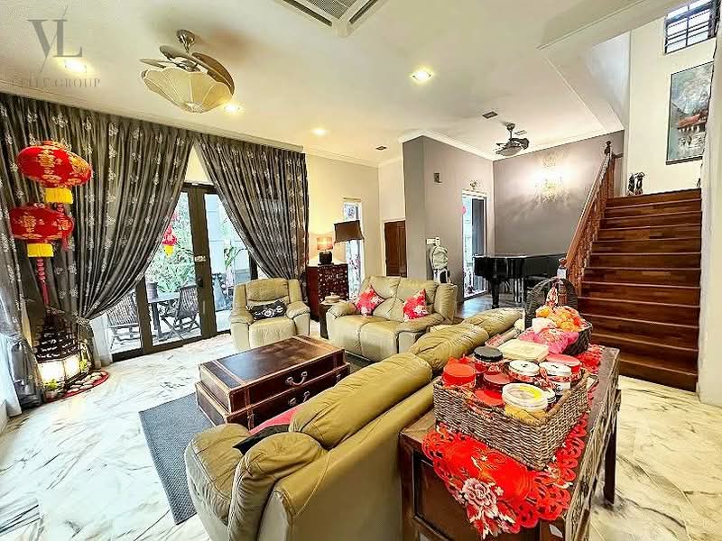 Banglo Pautan untuk Dijual di Sunway Damansara (Kota Damansara) - Vincent Liaw - Living Room - PropertyGuru.com.my