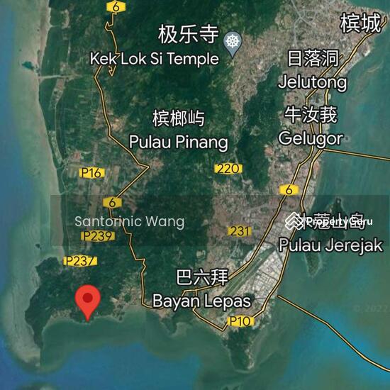 Telok Kumbar,Pulau Penang, Jalan Gertak Sanggul, Teluk Kumbar, Bayan