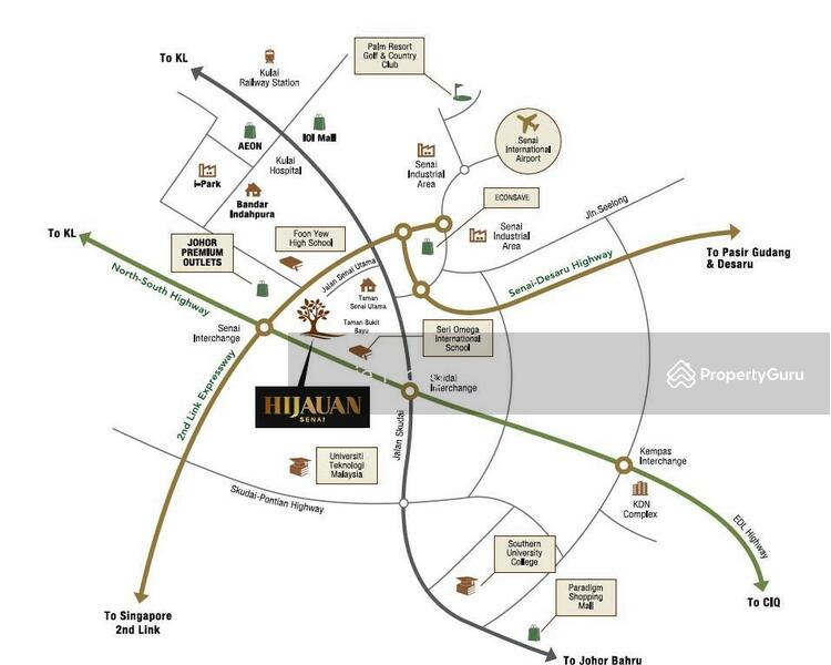 Untuk Dijual - Hijauan Senai Single Storey Semi-Detached-NEW!!