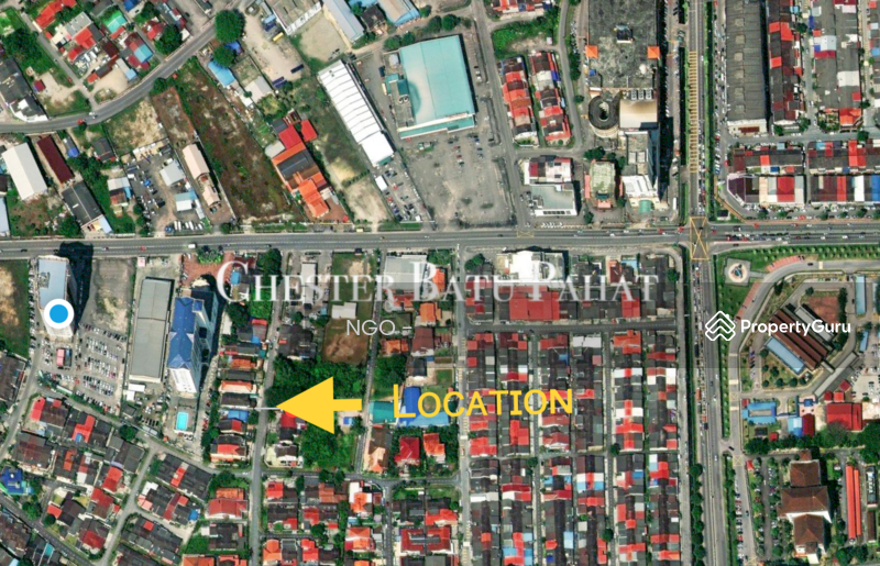 Batu Pahat Town Bungalow Land, Lorong Lima Jalan Zabedah, Batu Pahat