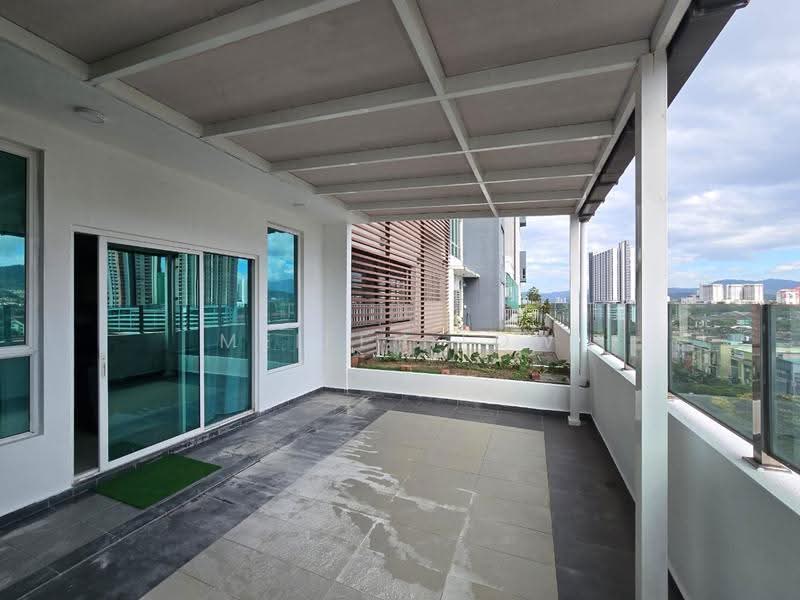 Service Residence for Sale at The Loft @ ZetaPark - Meifen Low - Balcony - PropertyGuru.com.my