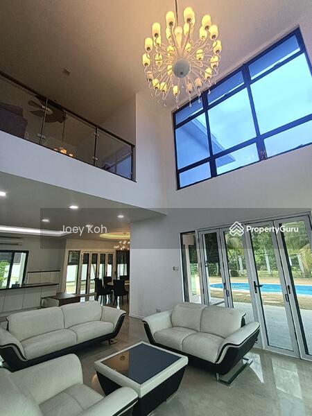 Untuk Dijual - FULLY FURNISHED LAKE VIEW Bungalow With PRIVATE SWIMMING POOL Cahaya SPK U9 Shah Alam
