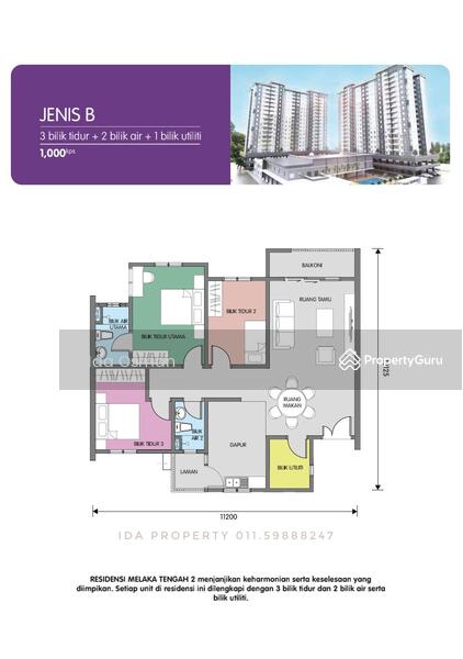 For Sale - Residensi Melaka Tengah 2