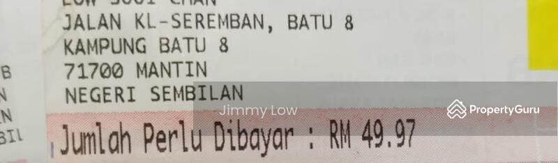 Tanah Pertanian untuk Dijual di Mantin (Negeri Sembilan) - Jimmy Low - PropertyGuru.com.my