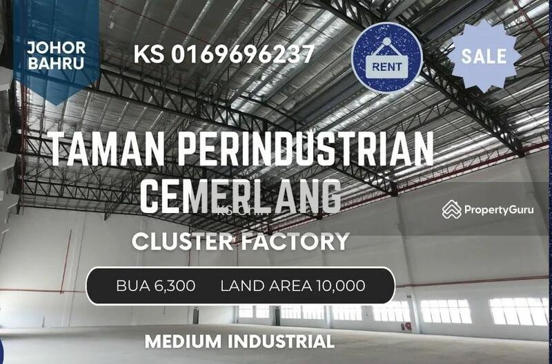 Cluster factory at Johor Bahru, Taman Perindustrian Cemerlang, Johor