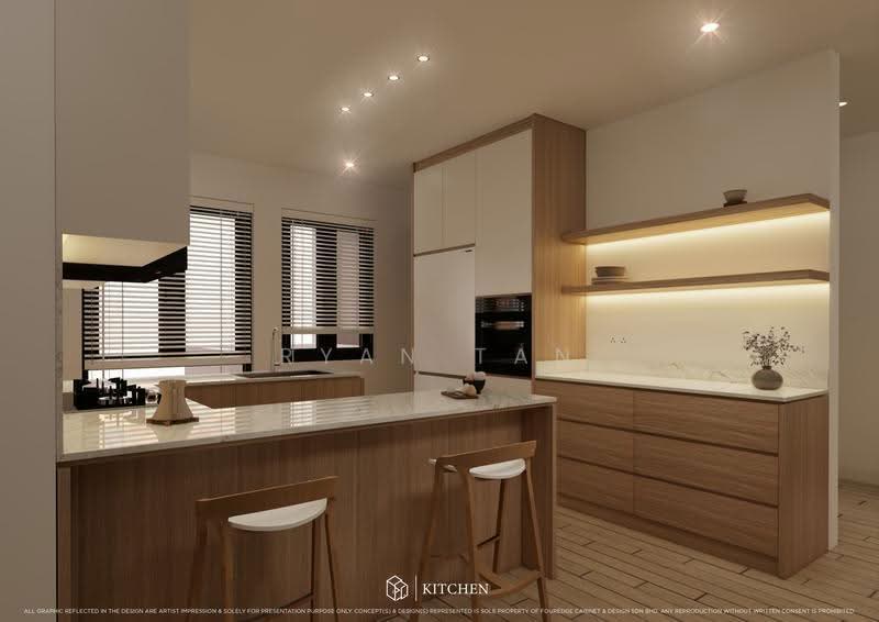 Kediaman Servis untuk Dijual di myHabitat - Ryan Tan - Kitchen - PropertyGuru.com.my