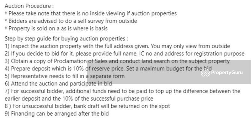 DEC 2023 BANK LELONG bungalow : Fairfield Villas @ Yarra Park, Bandar