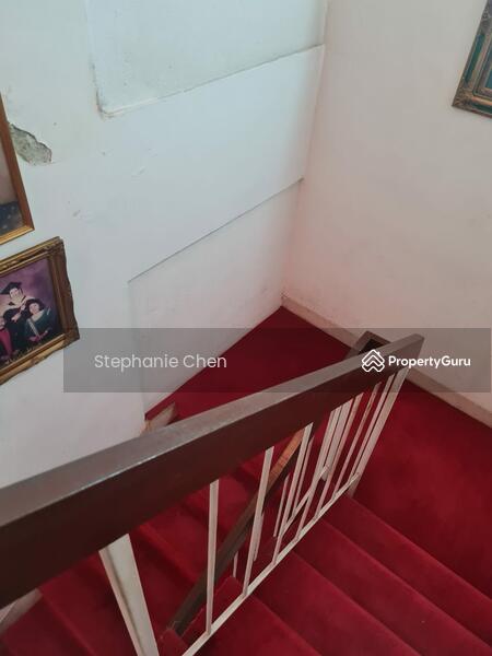 carpeted stairs