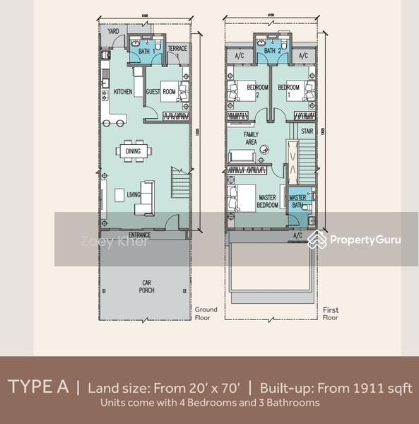 Type A layout