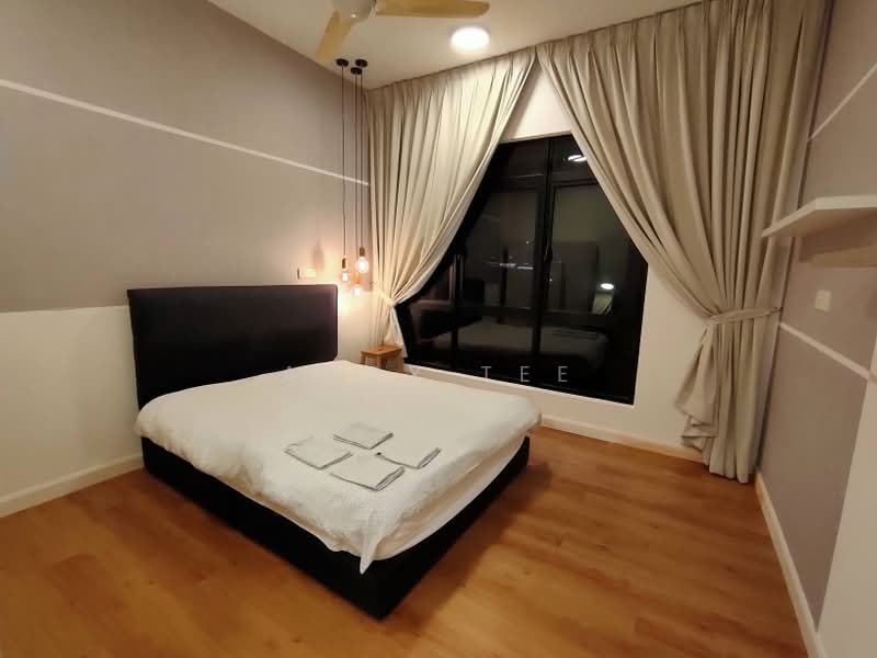 Service Residence for Rent at Utropolis Suites 2 - Andy Tee - Master Bedroom - PropertyGuru.com.my