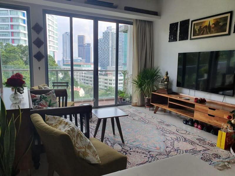 Service Residence for Rent at Suasana Bukit Ceylon / Raja Chulan Residences - Joy Ooi - Living Room - PropertyGuru.com.my