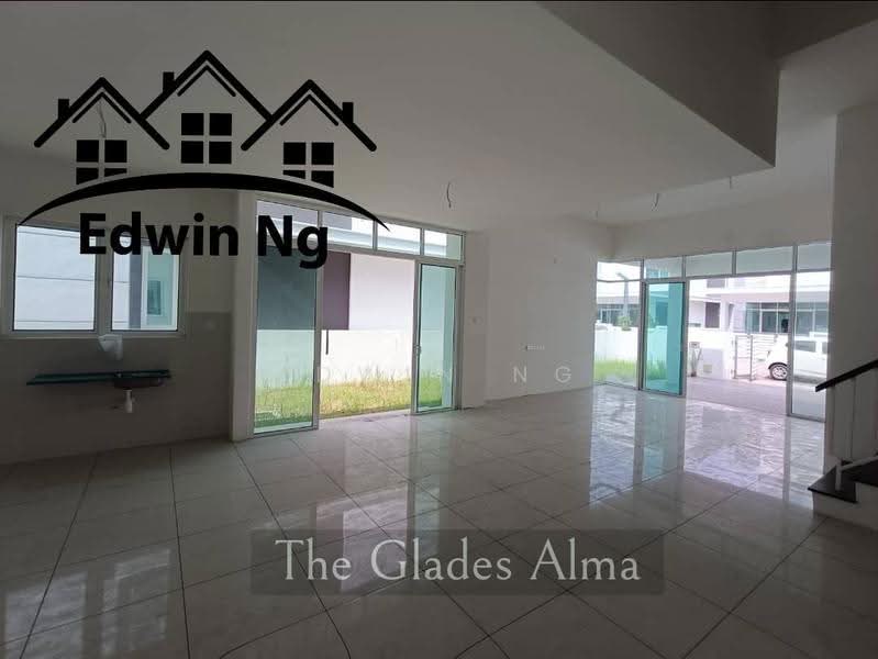 Zero-Lot Bungalow for Sale in Alma (Bukit Mertajam) - Edwin Ng - Living Room - PropertyGuru.com.my