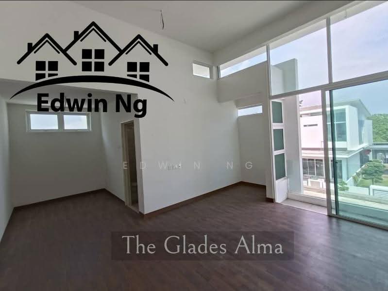 Zero-Lot Bungalow for Sale in Alma (Bukit Mertajam) - Edwin Ng - Living Room - PropertyGuru.com.my