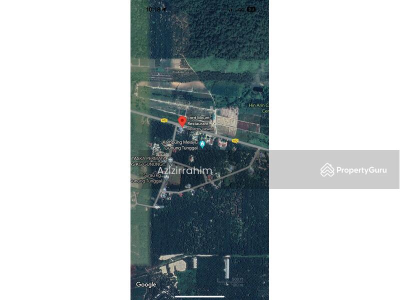 For Sale - Tanah Pertanian Zoning Bangunan Gunung Tunggal Pengkalan Baharu Perak