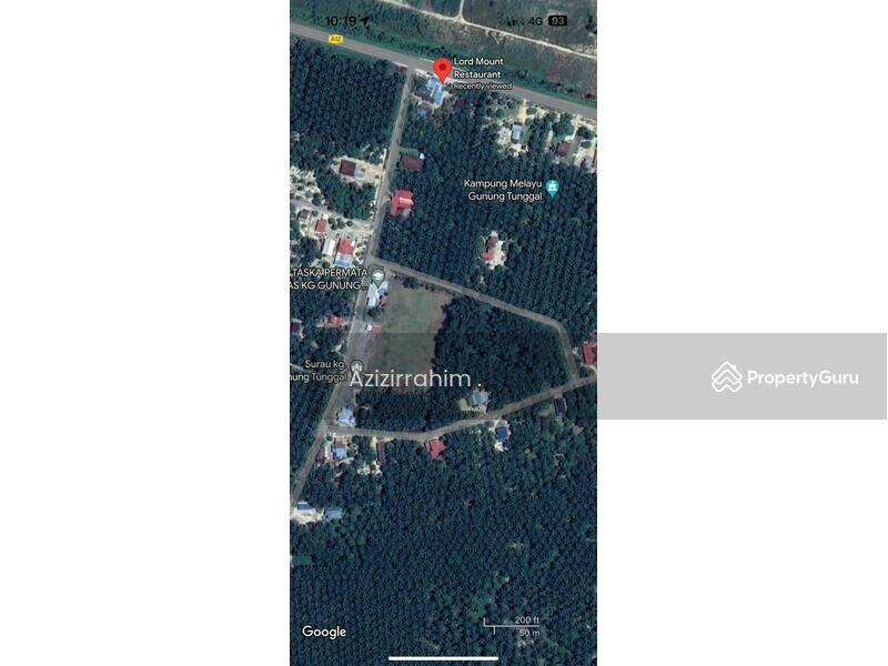 For Sale - Tanah Pertanian Zoning Bangunan Gunung Tunggal Pengkalan Baharu Perak