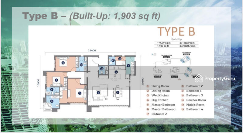 Kondominium untuk Dijual di Capella Embassy (D'Rapport Residences) - Vincent Theo - PropertyGuru.com.my