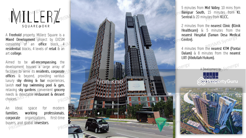 Condominium for Rent at Millerz Square Serviced Residence - Ivan Kho - PropertyGuru.com.my