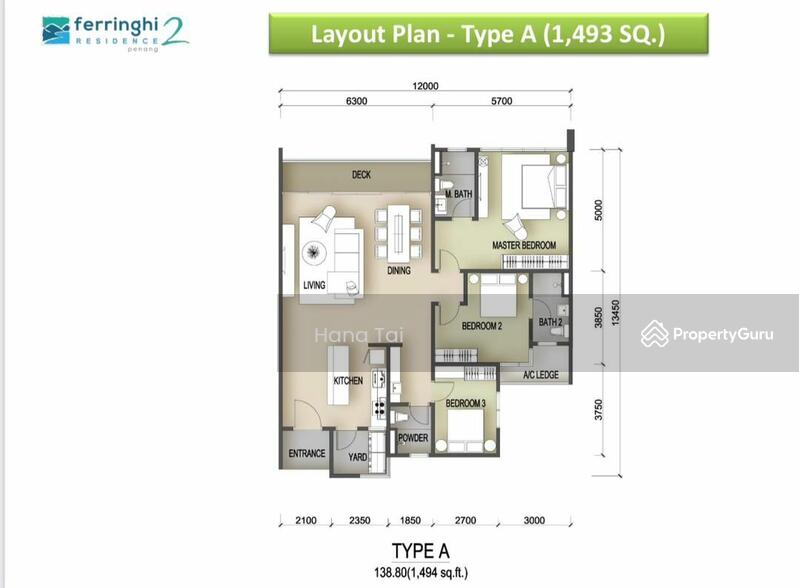 Condominium for Rent at Ferringhi Residence 2 - Hana Tai - PropertyGuru.com.my
