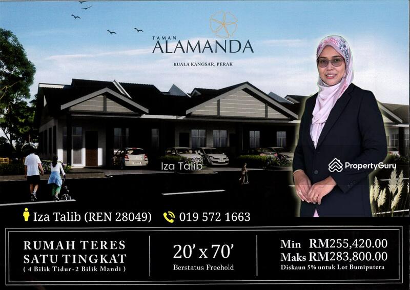 [RUMAHMAMPUMILIK] FREEHOLD TERES SETINGKAT KUALA KANGSAR, PERAK, Taman