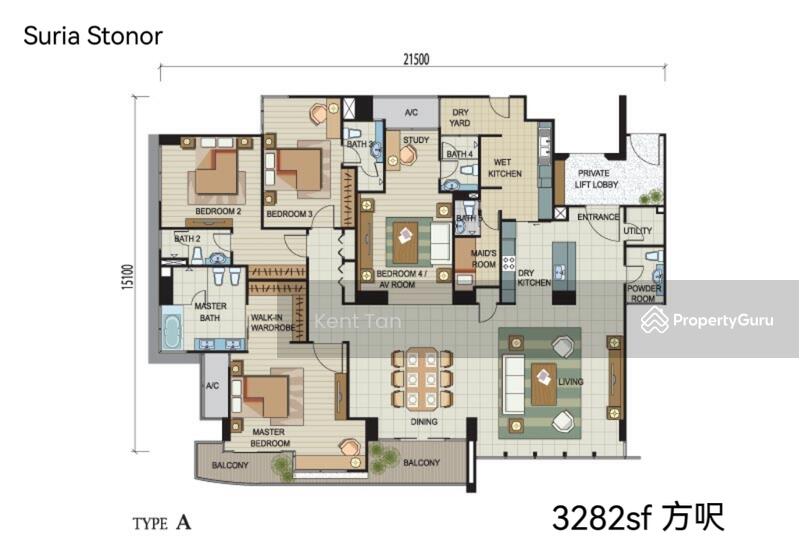 Condominium for Rent at Suria Stonor - Kent Tan - PropertyGuru.com.my