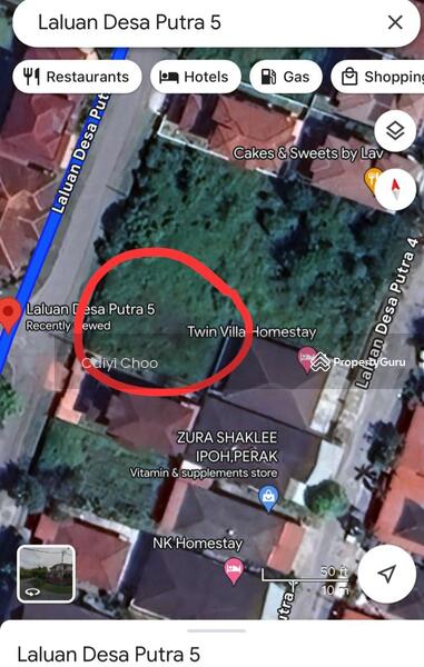 For Sale - Bercham bungalow RPT land