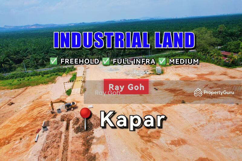 Kapar Industrial Land (Klang) Freehold, Full Infra, Medium Industry
