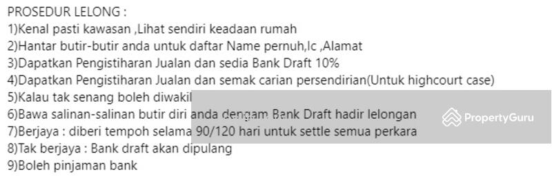 Untuk Dijual - 25/9/2025 BANK LELONG Sem-D No.7471, Jalan Tempurong, Bandar Baru Bukit Mentok, Cukai,