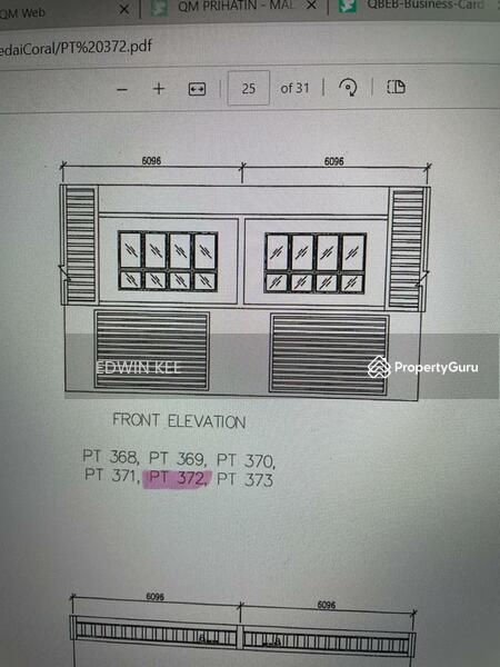 For Sale - SINGLE STOREY SHOP LOT ( BUMI LOT ) @TAMAN CORAL, TELOK KEMANG P.D