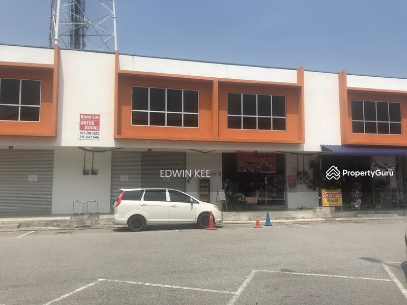 For Sale - SINGLE STOREY SHOP LOT ( BUMI LOT ) @TAMAN CORAL, TELOK KEMANG P.D