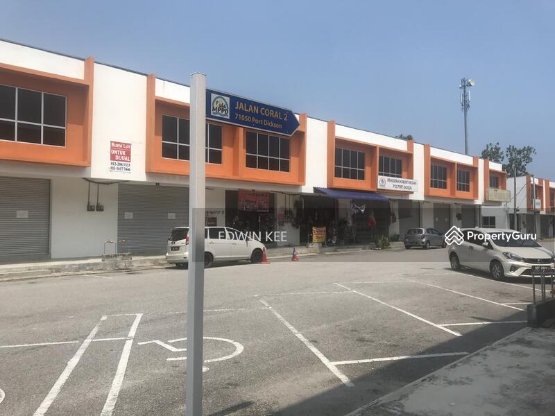 For Sale - SINGLE STOREY SHOP LOT ( BUMI LOT ) @TAMAN CORAL, TELOK KEMANG P.D