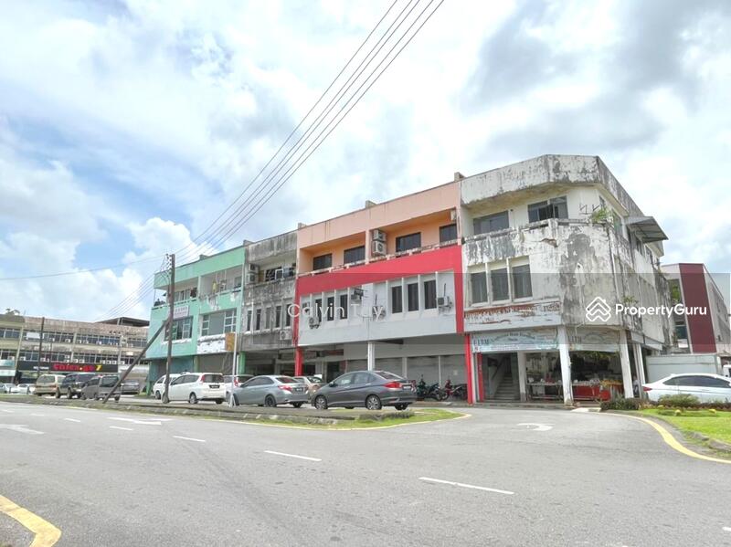 3 Storey Corner Shop at Rubber Road, Satok Kuching, Kuching, Sarawak
