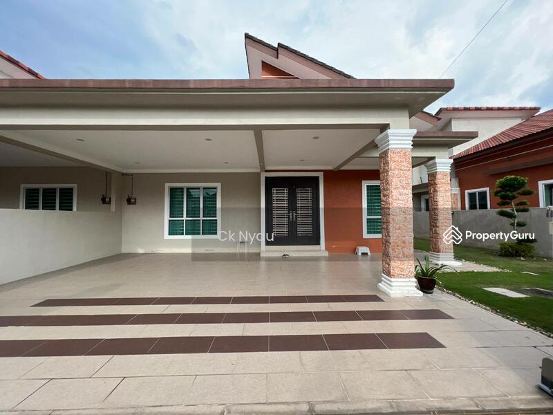 Ipoh klebang fully furnished single storey semid house for rent, Ipoh