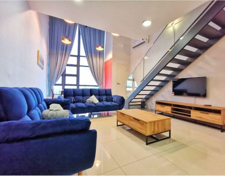 Service Residence for Rent at EkoCheras Service Residences - Tabber Tan - Living Room - PropertyGuru.com.my