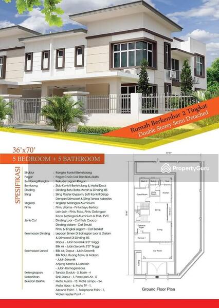 Semi-Detached House for Sale in Durian Tunggal (Melaka) - Alvin Chan Kai Boon - PropertyGuru.com.my