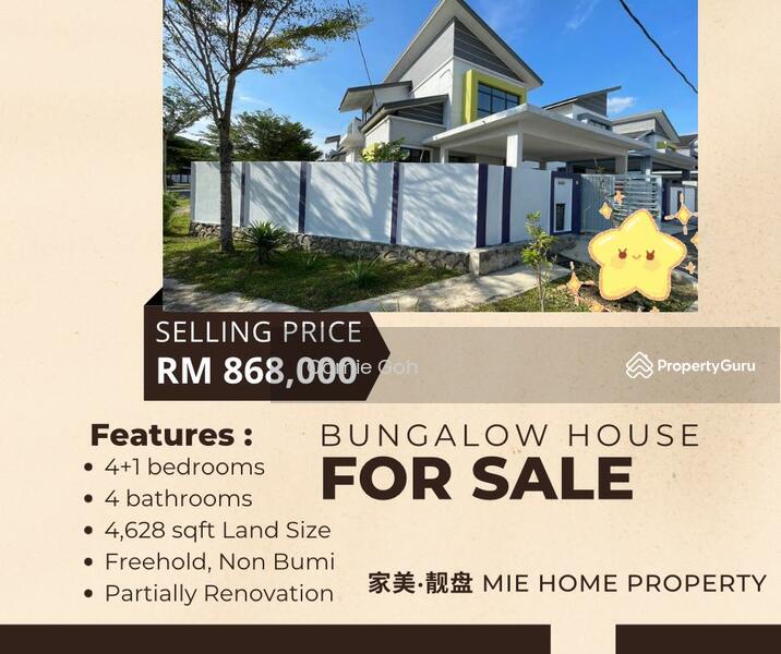 Double Storey Corner Bungalow ( Taman Samarinda_1 Krubong ), Krubong