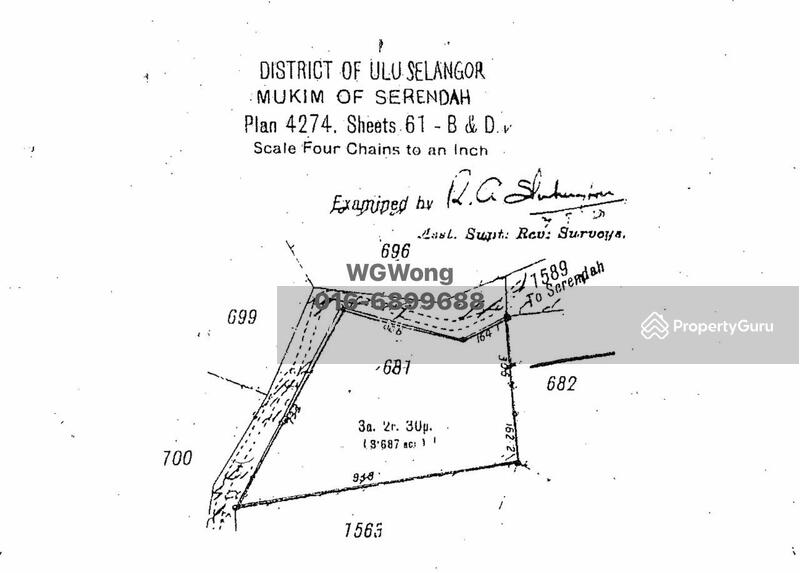 Agricultural Land for Sale in Kawasan Perindustrian Sungai Choh (Serendah) - Wong WG - PropertyGuru.com.my