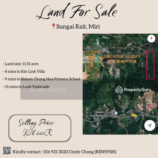 Agriculture Land at Sungai Rait, Miri, Sarawak, , , A SALE, by Cindy
