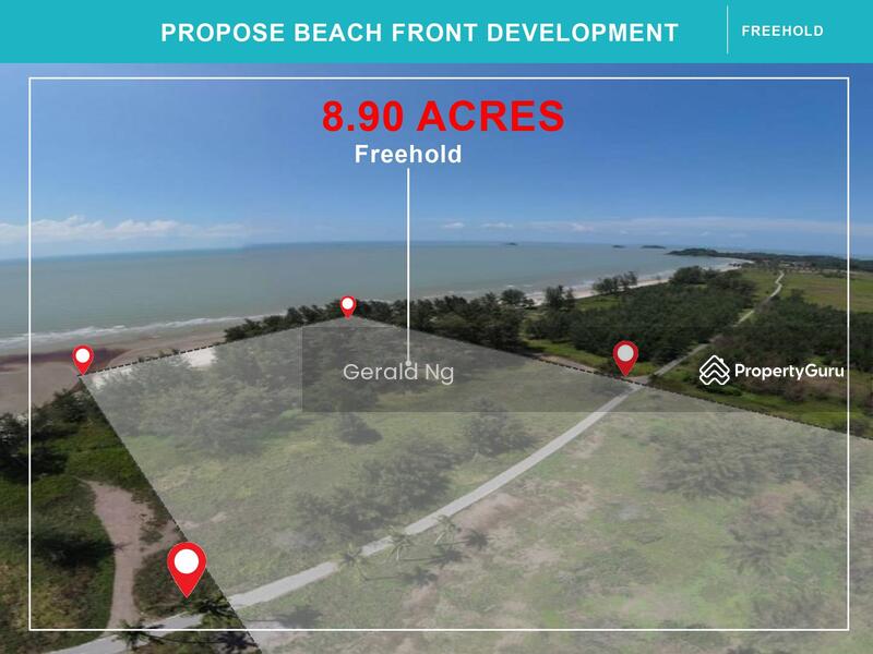 Punggai Sungai Rengit Johor Commercial Beach Front land at Pengerang