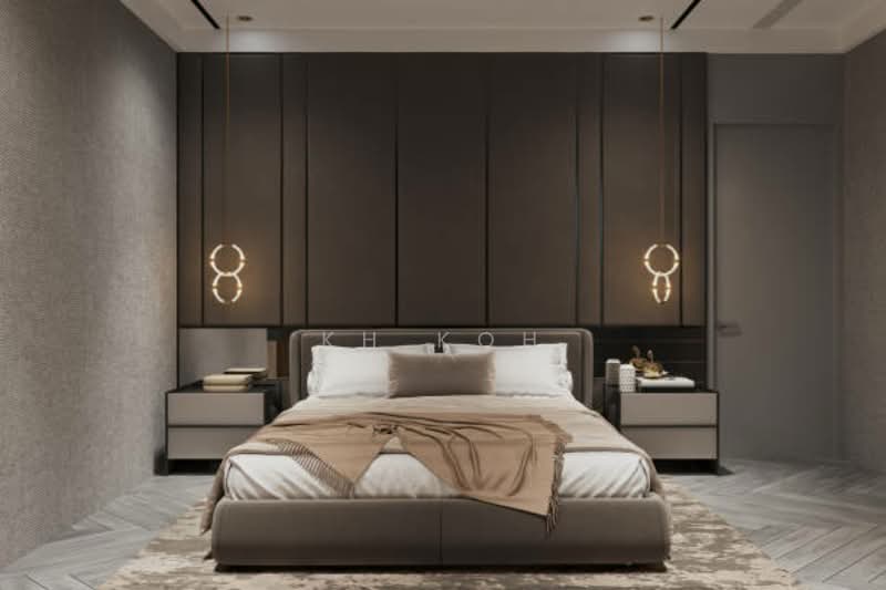 Condominium for Sale at 【Ready Move In】Luxury Spacious Balcony Sky Condo Furnished Freehold Below Market Price - KH Koh - Bedroom - PropertyGuru.com.my