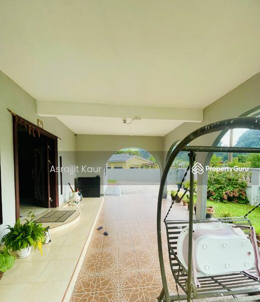 Corner Single Storey Bungalow Lot Spacious Private Garden Tambun Ulu