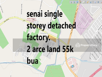 For Sale - Senai Detached Factory(High Rental Income)