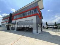 For Rent - 1.5 Storey Semi-D Factory @ Mantin Industrial Park