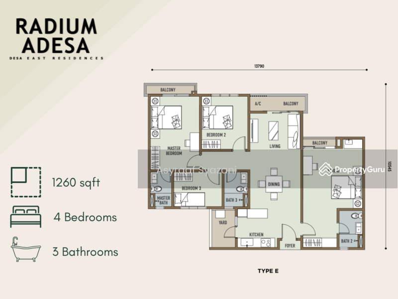 Radium Adesa Desa East Residences, LOT481729(PT 9749) Jalan Sungai Besi