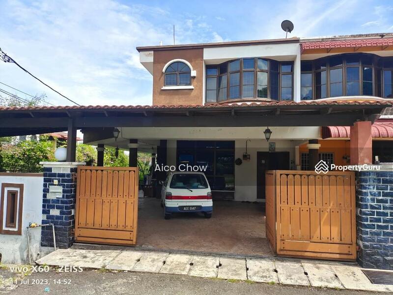Buntong Jaya Ipoh Facing Field Double Storey Corner House For Sale