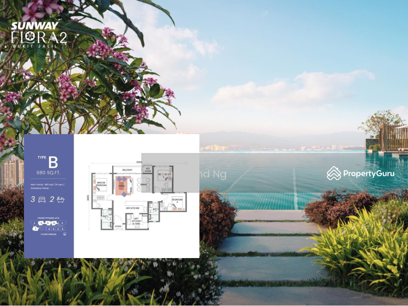 Kondominium untuk Dijual di Sunway Flora Residences - Raymond Ng - PropertyGuru.com.my