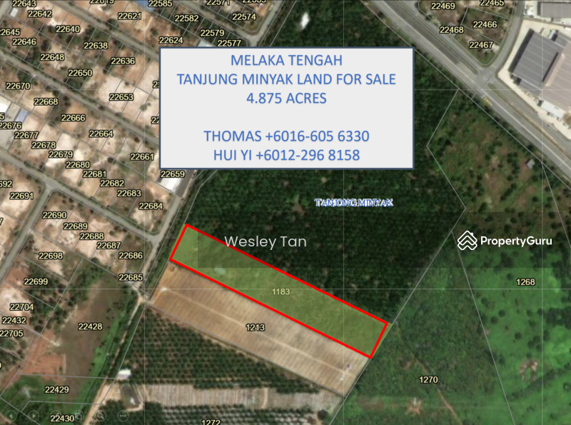 Untuk Dijual - TAMAN TANJONG MINYAK JAYA
