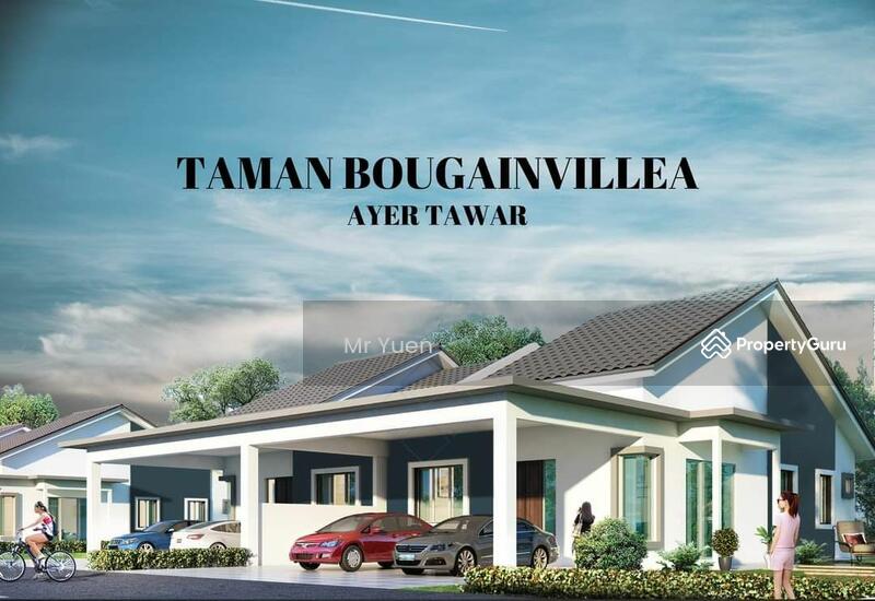 SemiD house at Ayer Tawar, Taman Bougainvillea, Ayer Tawar, Manjung
