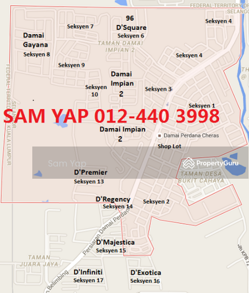 2-storey Terraced House for Sale in Bandar Damai Perdana (Cheras) - Sam Yap - PropertyGuru.com.my
