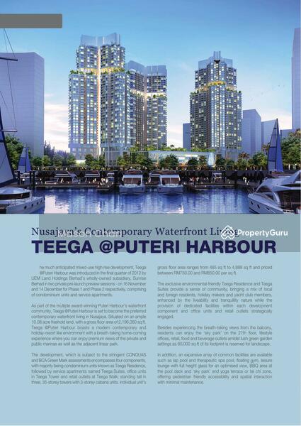 Kondominium untuk Disewa di Teega Residences - Mason Chan - PropertyGuru.com.my